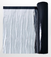 Membrane d'étanchéité bitumineuse autocollante disponible en couleur aluminium personnalisable