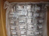 Neuer Original M12 8P X-Typ Gerader Crimp-Elektroadapter mit Vollmetall-Stecker und Außengewinde für HF-Anwendungen