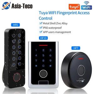 Kim loại độc lập Wifi tuya vân tay RFID kiểm soát truy cập Bàn phím không ướt Bảng điều khiển kỹ thuật số Wiegand Đầu đọc thẻ Hệ thống khóa cửa - Product Image 2