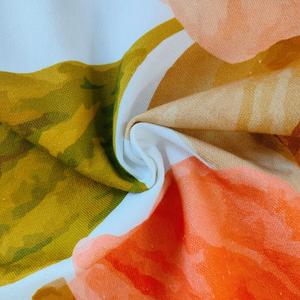 Tela de algodón puro 100%, tela tejida de impresión personalizada suave y elástica para ropa de cama, mantel, tapicería - Product Image 2