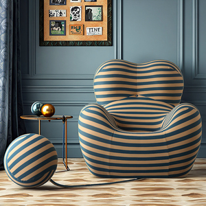 Canapé-chaise moderne modulaire une place pliable sous vide avec rembourrage en éponge pour <span class=keywords><strong>appartement</strong></span> ou hôtel - Product Image 1