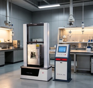 <span class=keywords><strong>Machine</strong></span> d'essai de traction informatisée à contrôle environnemental haute et basse température STLLJ-3A - Product Image 2