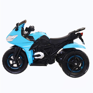 Los niños de la motocicleta <span class=keywords><strong>el</strong></span>éctrica intermitente con ruedas y la música del bebé de la motocicleta - Product Image 4