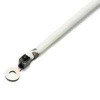 Capteur de température NTC 100KOHM avec boîtier en acier inoxydable - Plage de -10 à +40°C - Précision de 1% pour les appareils électroménagers
