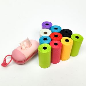 Distributeur de sacs à déjections canines en plastique recyclé, design durable, couleur personnalisée, accessoires pour animaux de compagnie, sacs à crottes de chien - Product Image 1