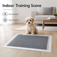 Alèses jetables en charbon de bambou PE pour chiens et chats, avec noyau neutralisant les odeurs, écologiques, imperméables et nettoyantes – Approvisionnement direct usine