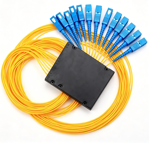 Répartiteur optique PLC à fibres optiques le plus vendu 1x2 1x4 1x8 1x16 1x32 1x64 Boîtier ABS SC UPC APC Fournisseur chinois - Product Image 2