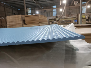 20 tahun pabrik seni bertekstur kayu beralur 3D kayu dekoratif diukir pelapis Panel dinding 3d MDF - Product Image 2