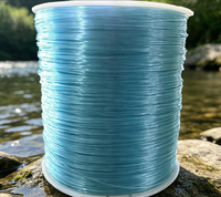 Fil de pêche en nylon monofilament robuste, vente en gros, OEM Chine, pour rivière/lac/mer, eau douce/eau salée, 500M 8.0 #   29LB