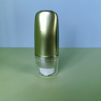 Flacon pompe sans air inversé CA08A 50 ml, tube cosmétique en acrylique pour emballage de sérum, lotion, base de maquillage
