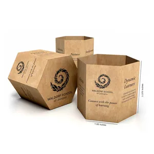중국 도매 크래프트 종이 상자 포장 작은 포장 접이식 종이 시리얼 상자 디스플레이 케이스 제조 업체