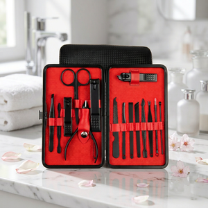 <span class=keywords><strong>Set</strong></span> <span class=keywords><strong>Manicure</strong></span> Professionale 5 in 1 in Acciaio Inossidabile, Tagliaunghie <span class=keywords><strong>e</strong></span> Forbici per <span class=keywords><strong>Pedicure</strong></span>, Kit per Adulti, Novità 2026 - Product Image 1