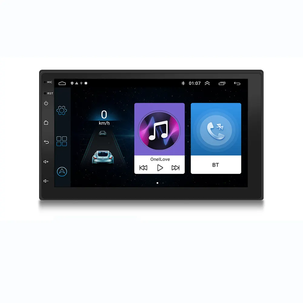 1 + 16G 2 Din Auto Stereo Radio Wifi lettore MP5 7 pollici costruito In Android Car DVD Player Car Stereo