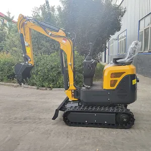 Cheap Pricer Earth-Moving Machinery Mini 1 Ton Excavator Machine For Sale