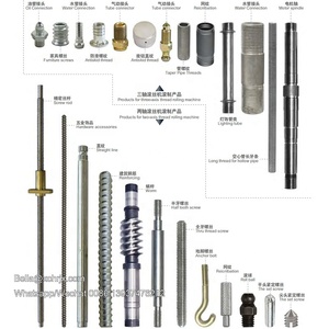 Máquina de fabricación de roscas de piezas hidráulicas de alta calidad, máquina laminadora de roscas de tubos de hierro - Product Image 6