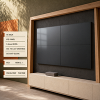 Layar Video Wall LCD IPS 46 Inch Harga Terjangkau, Anti-Silau, Bezel Tipis 3.5mm, Layar Sambung untuk Iklan di Pusat Perbelanjaan dan Ritel