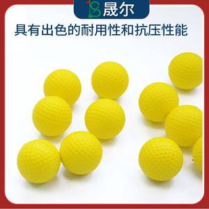 Pelotas de golf de práctica Ss Yellow, 392 hoyos, alta elasticidad, para entrenamiento y competición en interiores, Se 68 - Product Image 2