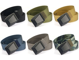 حزام نايلون سريع التحرير للصيد والتنزه، حزام مرن للرجال للعمل والرياضات الخارجية - Product Image 4