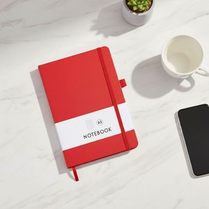 Carnet A5 en cuir personnalisé de haute qualité avec logo, journal relié en similicuir, planificateur - Product Image 4