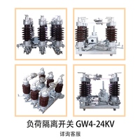 Interruptor Aislante de Alta Tensión para Exteriores Lingc GW4 Trifásico, Venta Directa de Fábrica, 12kv-40.5kv, 630A/800A/1250A, 50/60Hz, Uso Industrial
