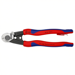 Coupe-câble KNIPEX 95 62 190 T CrV Cap Piano 2,5 mm fabriqué en Allemagne - Product Image 3