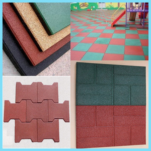 Phế liệu lốp bột để gạch cao su dây chuyền sản xuất/cao su mặt đất Mat Máy làm - Product Image 6