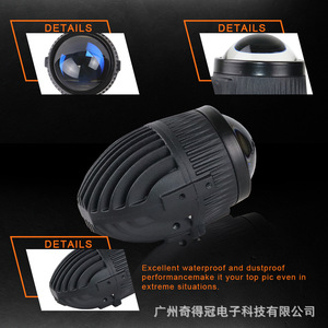 ไฟตัดหมอก LED สำหรับรถยนต์ QIDEWIN ขนาด 2.0 นิ้ว 8000 ลูเมน 55 วัตต์ ไฟสูง-ต่ำในตัว - Product Image 2