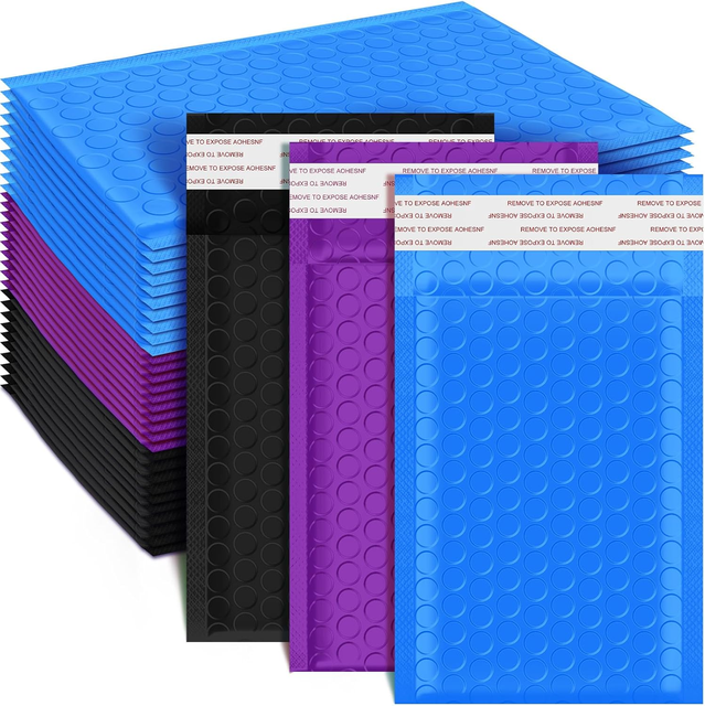 Small Waterproof Eco-friendly Bubble Mailers 3.5X5.9 Inches Poly Shipping Envelopes Bulk Adhesive Cushioning Padded Promotion
