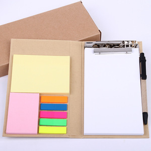 Kinh doanh văn phòng Logo dính Lưu ý thiết lập PU dính Lưu ý chủ có thể xé da sáng tạo dính Lưu ý - Product Image 2