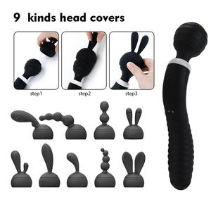 Elétrica sem fio Handheld Corpo Massageador Vibrador Para Mulheres Com Ferramentas de Massagem - Product Image 6