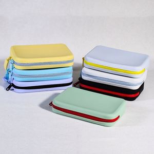 <b>Silicone</b> <b>Waterproof</b> Storage Bag, Wash Bag, Large Capacity square Makeup Bag, Portable Women's Beauty Storage - Product Image 2
