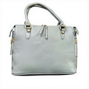 BS INTERNATIONAL Bolso de Mano Casual de Cuero Genuino de Alta Calidad para Mujer, Color Rojo Personalizado, Impermeable, Plegable, para el Día de San Valentín - Product Image 4