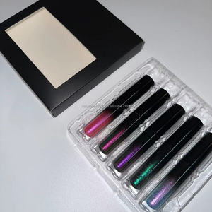 Venta caliente de Navidad presente maquillaje de labios Duochrome brillante camaleón brillo de labios de gama alta 3 uds y 5 uds juego de brillo de labios - Product Image 5