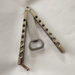 <span class=keywords><strong>Ouvre</strong></span>-bouteille à lame en métal lourd gravé au laser avec logo personnalisé <span class=keywords><strong>Ouvre</strong></span>-bouteille <span class=keywords><strong>papillon</strong></span> préféré des bartenders en alliage d'acier inoxydable - Product Image 3