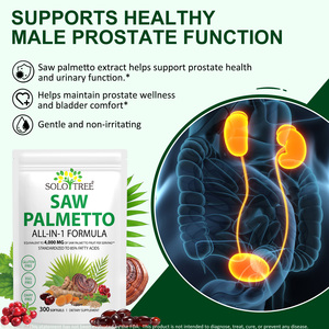 Solotree đếm 300 Vegan Saw Palmetto Softgels viên nang tuyến tiền liệt tiết niệu hỗ trợ sức khỏe tự nhiên Saw Palmetto bổ sung cho nam giới - Product Image 5