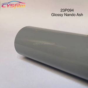 Vinilo Brillante para Cambio de Color con Efecto Cristal <span class=keywords><strong>Nando</strong></span> Grey, Vinilo Súper Brillante <span class=keywords><strong>Nando</strong></span> Grey para Envolver Autos, Adhesivos para Autos - Product Image 2