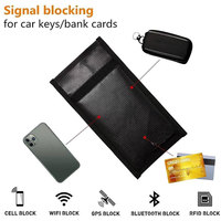 BT Radio RFID GPS brouilleur de Signal RFID pochette de blocage de Signal EMP Faraday sacs pour cartes clés de voiture de téléphone portable
