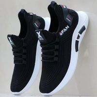 Chaussures de sport pour hommes YATAI, baskets tendance respirantes en mesh, chaussures de course/de marche avec semelle intermédiaire en PVC, pour l'automne, l'été et le printemps