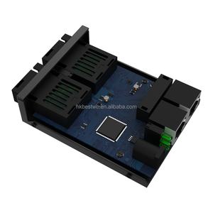 ตัวแปลงสัญญาณไฟเบอร์ออปติกแบบ Single-Mode Single Fiber 2SC เป็น 2RJ45 ความเร็ว 10/100/1000Mbps ระยะ 3 กิโลเมตร พร้อมตัวรับส่งสัญญาณไฟเบอร์ - Product Image 4