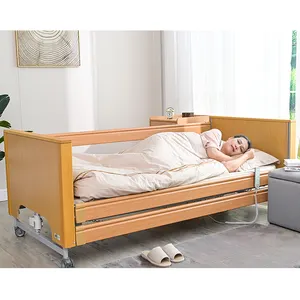 Деревянная регулируемая кровать для пожилых людей