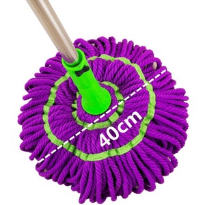<span class=keywords><strong>MSJ</strong></span> Mopa Giratoria de Microfibra de Aluminio de Alta Calidad, la Más Vendida, con Escurridor de Cuatro Lados y Función de Giro Mágico Personalizable - Product Image 2
