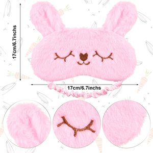 <span class=keywords><strong>Antifaz</strong></span> de Peluche para Dormir con Diseño de Animales Adorables para Niñas, <span class=keywords><strong>Antifaz</strong></span> Suave, <span class=keywords><strong>Antifaz</strong></span> de Conejos Rosados, Cerditos Adorables, Unicornios - Product Image 3