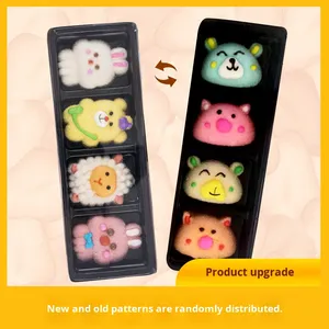 Guo Liqi Cartoon Bear Shape Handmade Fruity <strong>Marshmallow</strong> Children's Candy <strong>Gift</strong> Box Cute Halal Soft Candy 80g Multi-Colored - Product Image 4