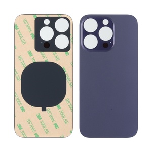 Coques de remplacement pour téléphones portables Apple iPhone 14 13 12 11 X Xr 8, coque arrière en verre avec grand trou - Product Image 4