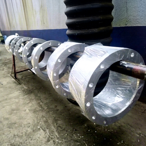 Aluminium Split Flange Muff Coupling For <b>Rubber</b> <b>Hoses</b> With Protective Wrap - Product Image 1