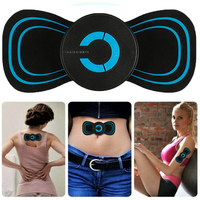 Masseur de cou portable Mini électrique pratique Intelligent Autocollant de massage cervical Méridien Soulagement musculaire Douleur Vibrateur Adulte%