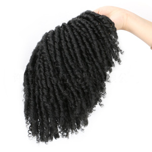 Perruque synthétique bouclée en fibres tressées, pièce <span class=keywords><strong>de</strong></span> remplacement 300g pour <span class=keywords><strong>modèle</strong></span> <span class=keywords><strong>africain</strong></span> noir, mécanisme 409 - Product Image 3
