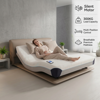 Smarte elektrische Massagematratze mit verstellbarem Bett, APP-Fernbedienung, Schwerelosigkeitsposition und Memory-Modus für den modernen Lebensstil