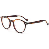 Monture de lunettes optiques rondes rétro de haute qualité Elan Optical YB6609, unisexe, en acétate, lunettes optiques écologiques, fourniture directe d'usine