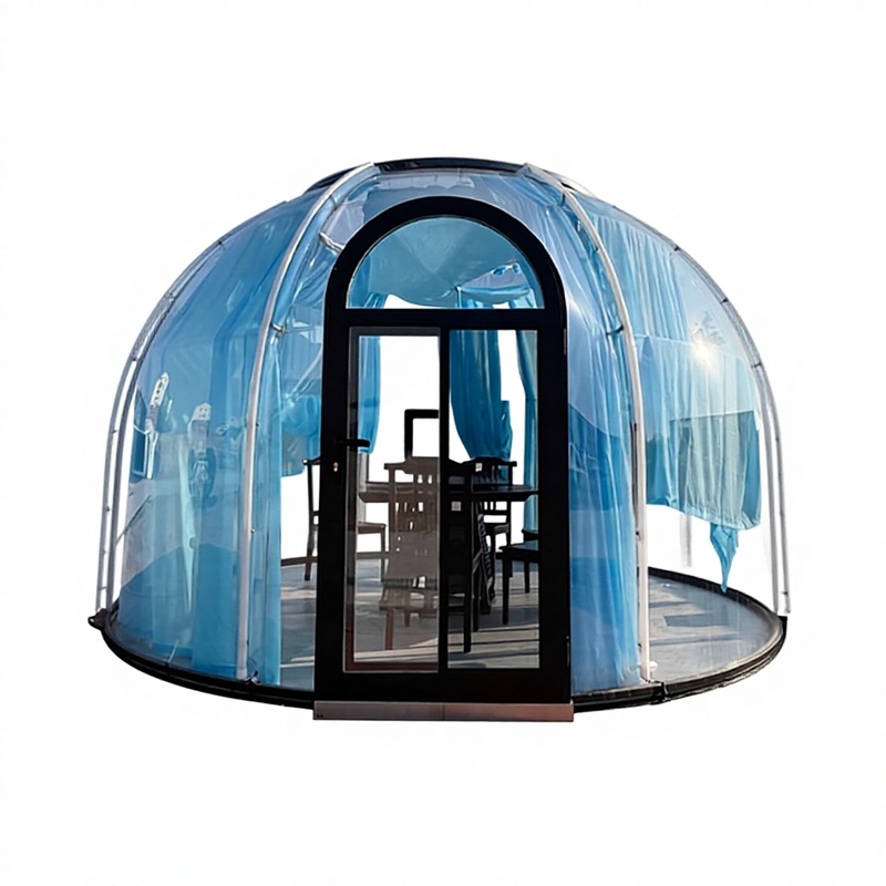 Tente Prefab Prefabricated Ckear Outdoor Pc